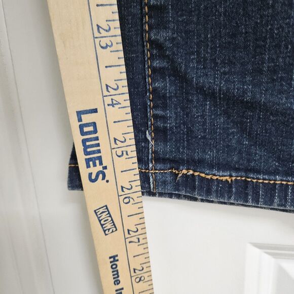 Levi's 512 Perfectly Shaping Straight Jeans Women’s 6S (26x26) Blue Mid Rise EUC - Picture 7 of 9